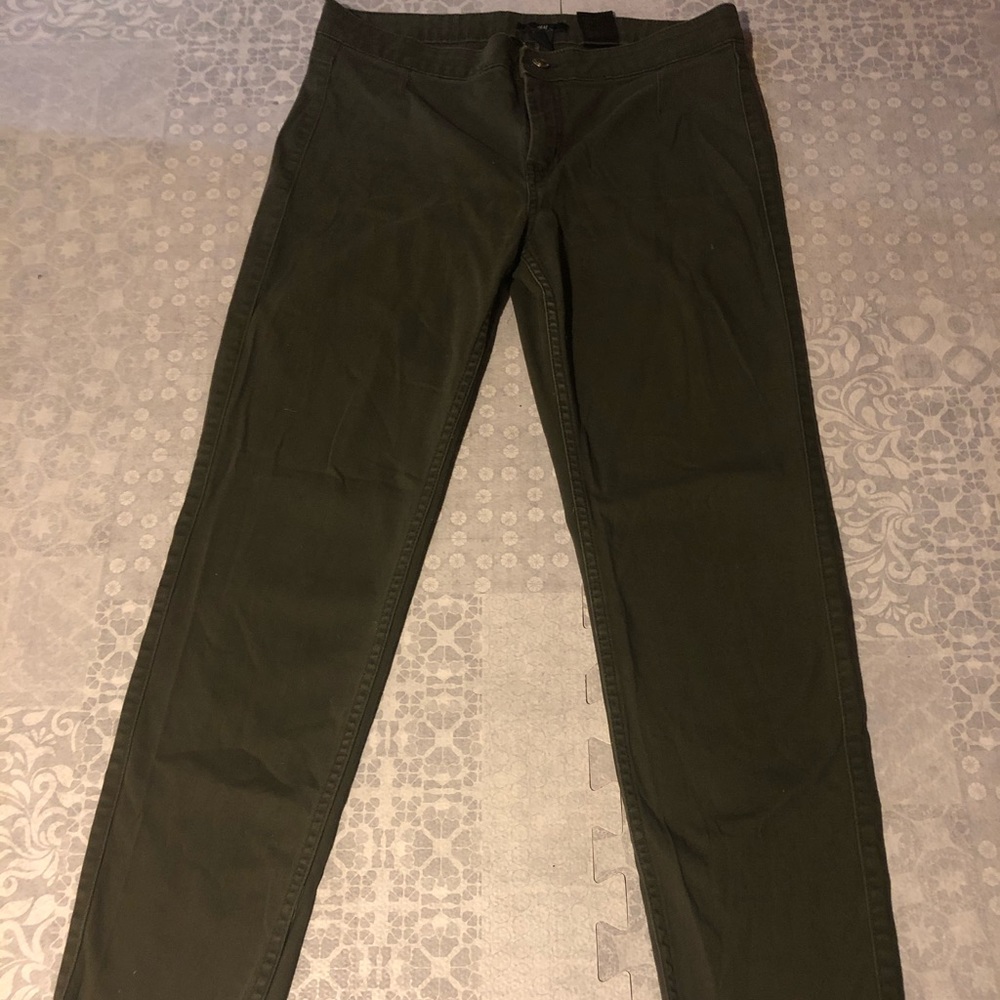 Olive dress pants